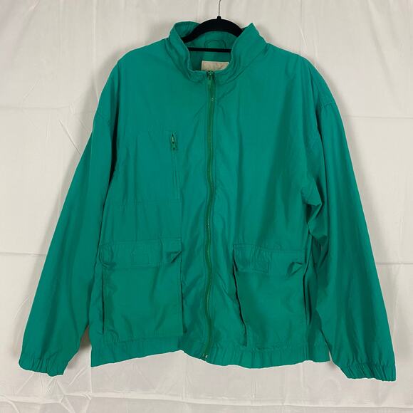 L.L. Bean Other - Boundary Waters Vintage, Minnesota Teal Nylon Windbreaker Jacket XL, Gorpcore